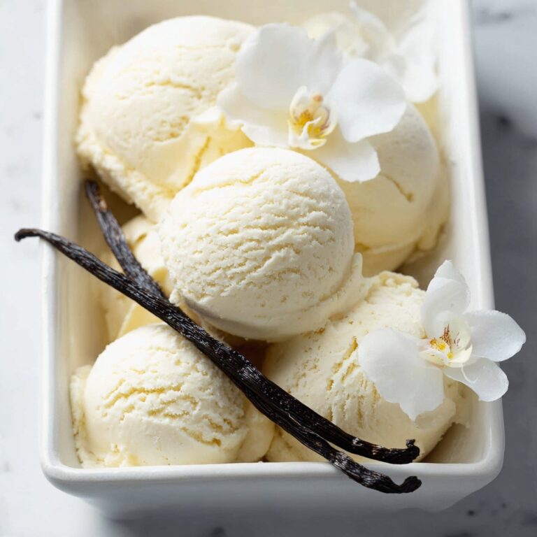 Creamy Vegan Vanilla Ice Cream (Nut Free & Gluten-Free) Recipe