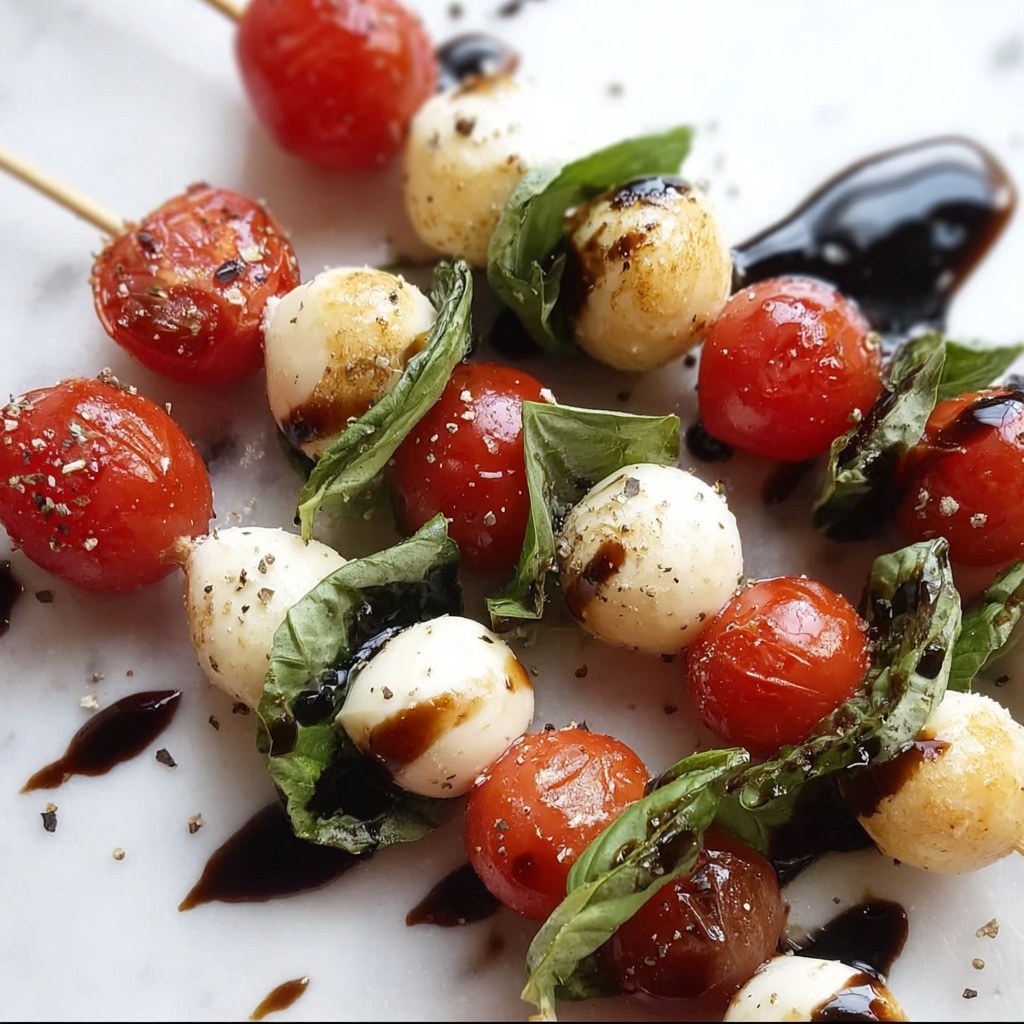 Caprese Salad Skewers Recipe - Recipe Image
