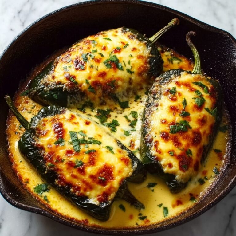 Baked Chili Rellenos with Monterey Jack and Cheddar Cheese Recipe