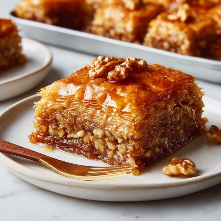 Homemade Baklava Recipe