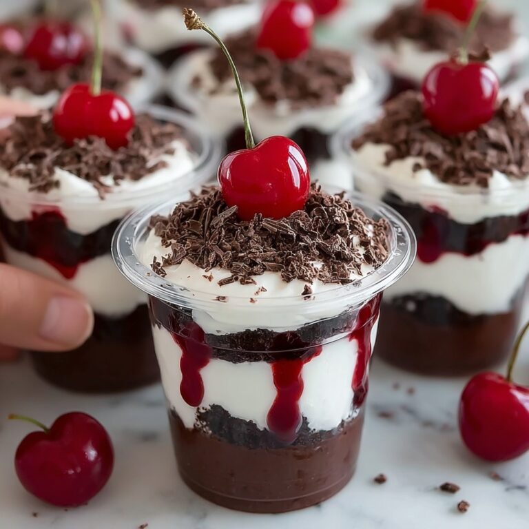 Black Forest Cake Mini Dessert Cups Recipe