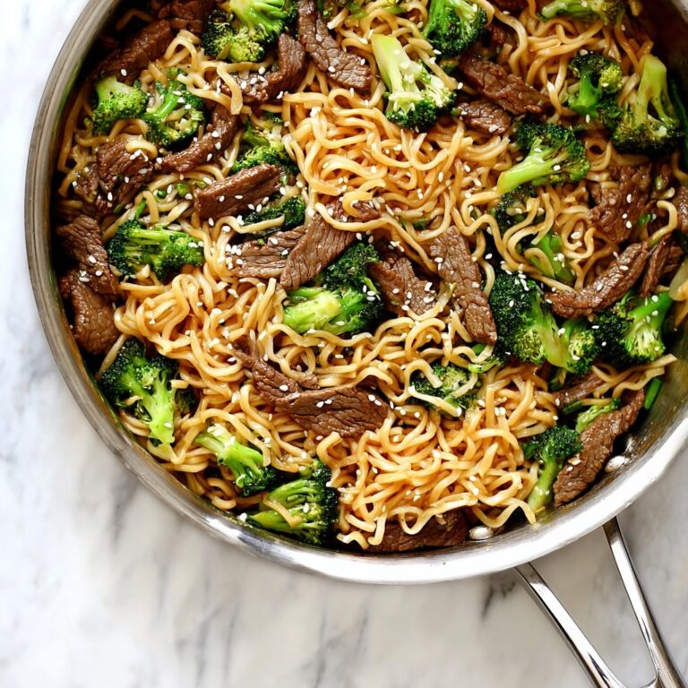 Beef and Broccoli Ramen Recipe