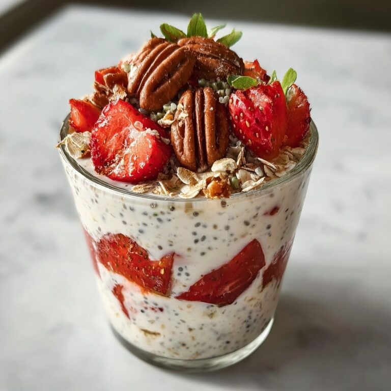 Strawberry Overnight Oats Recipe