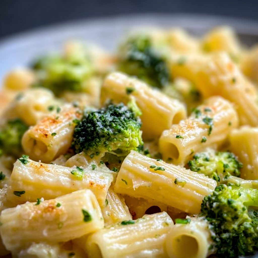 Broccoli Cheese Pasta Dinner: A Quick and Delicious Weeknight Meal Recipe - Recipe Image