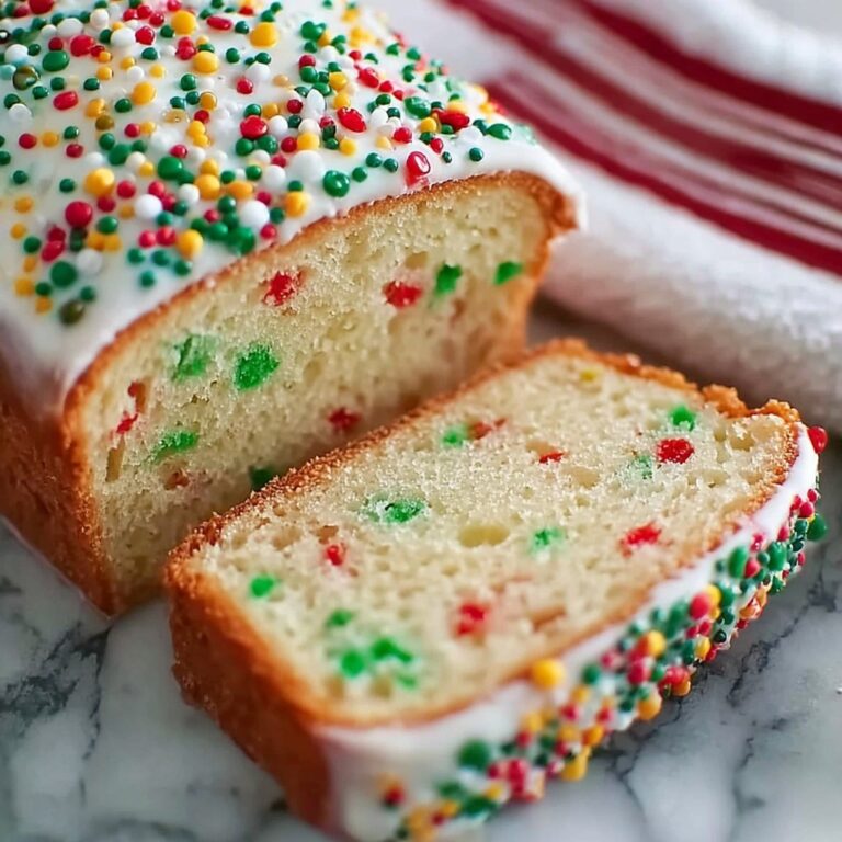 Christmas Sprinkle Buttermilk Bread Recipe