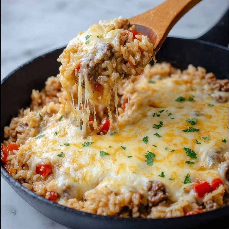 Creamy Chicken Fajita Rice Skillet Recipe