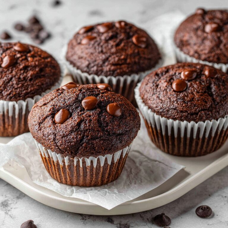 Double Chocolate Espresso Muffins Recipe