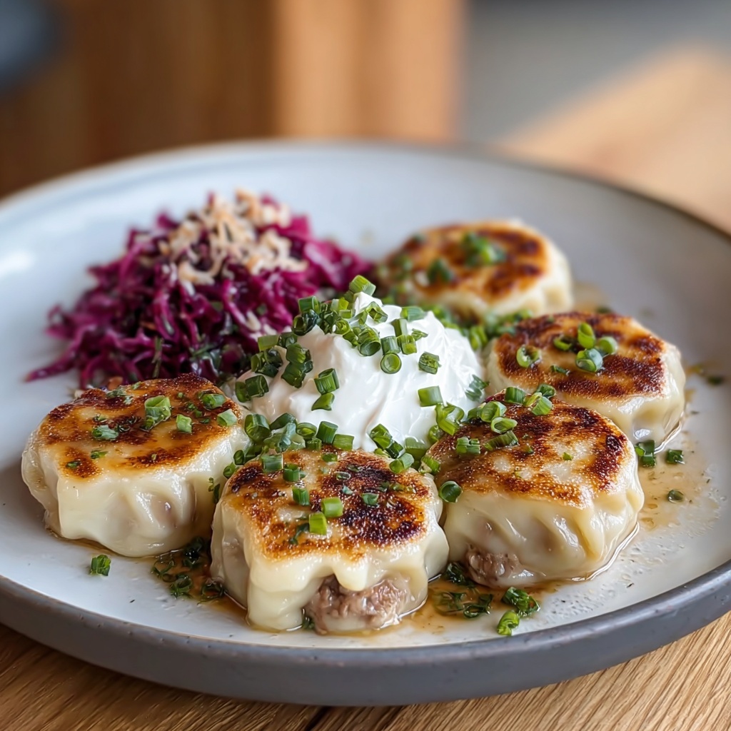 Lithuanian Meat-Stuffed Potato Dumplings Recipe - Recipe Image