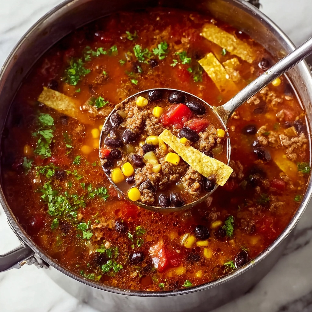 Easy Taco Soup Recipe - Recipe Image