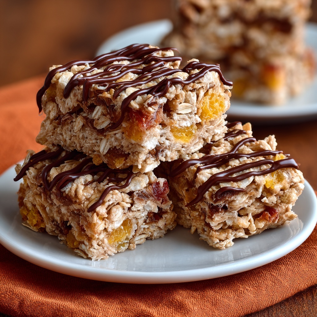 Crispy Cinnamon Ribbon Bars Recipe - Recipe Image