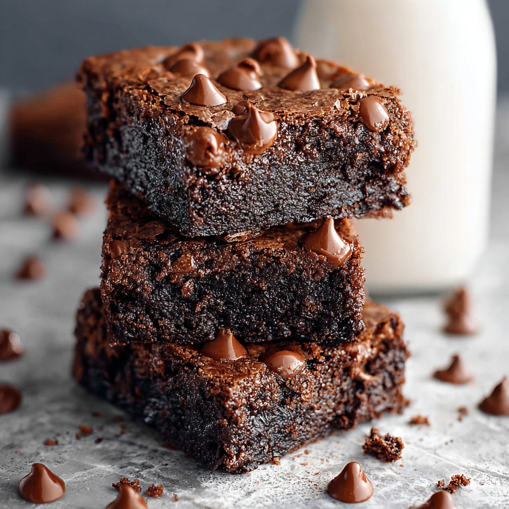 Greek Yogurt Brownies Recipe - Recipe Image