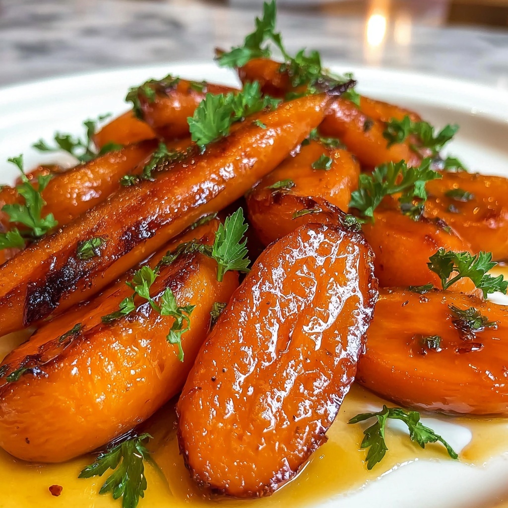 Honey Glazed Carrots: 5 Simple Steps to Pure Delight Recipe - Recipe Image