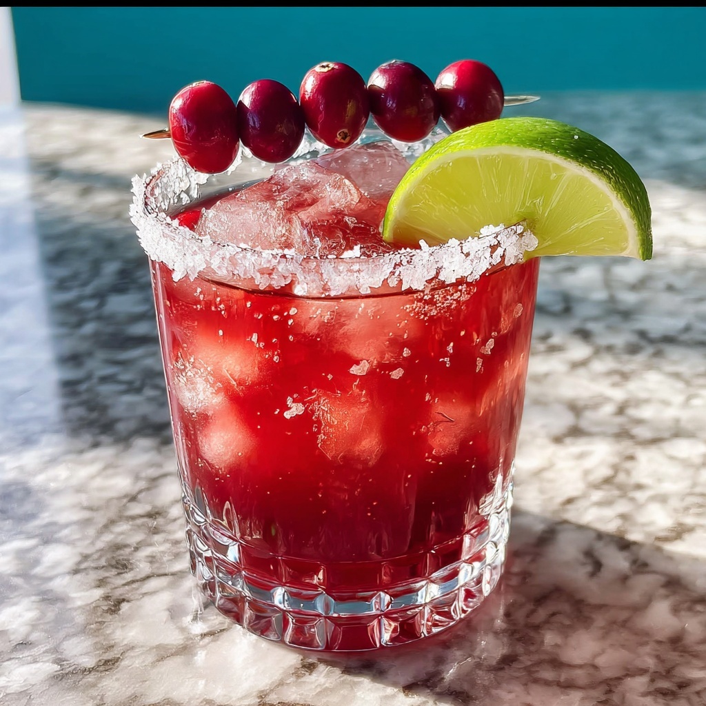 Cranberry Margarita: 5 Refreshing Twists You'll Love Recipe - Recipe Image
