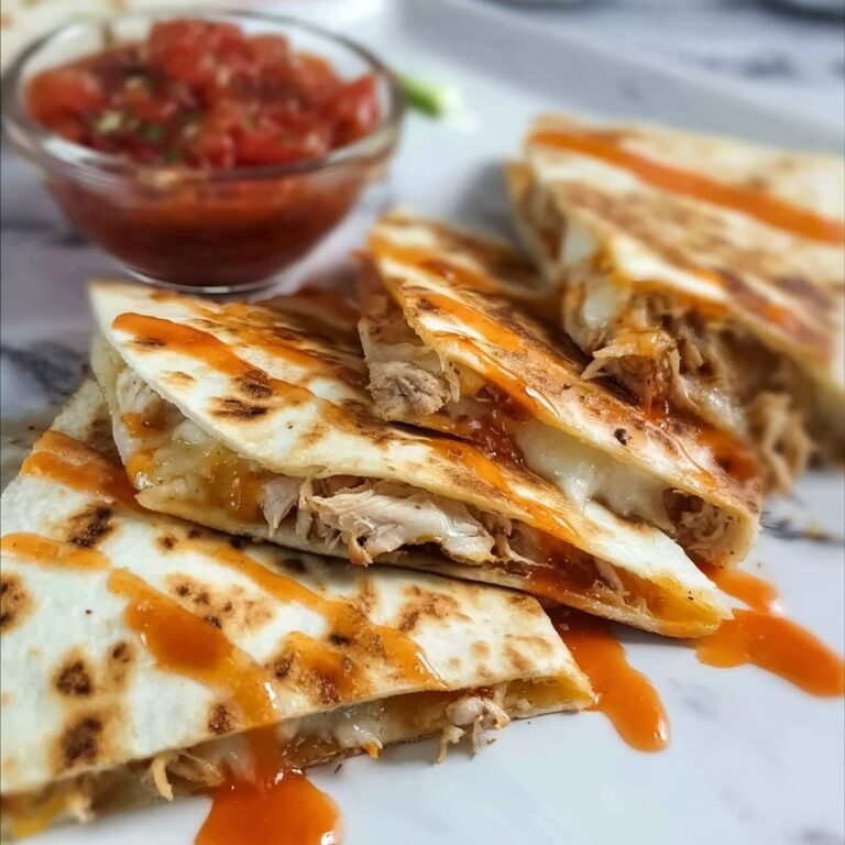 Hot Honey Chicken Quesadillas Recipe