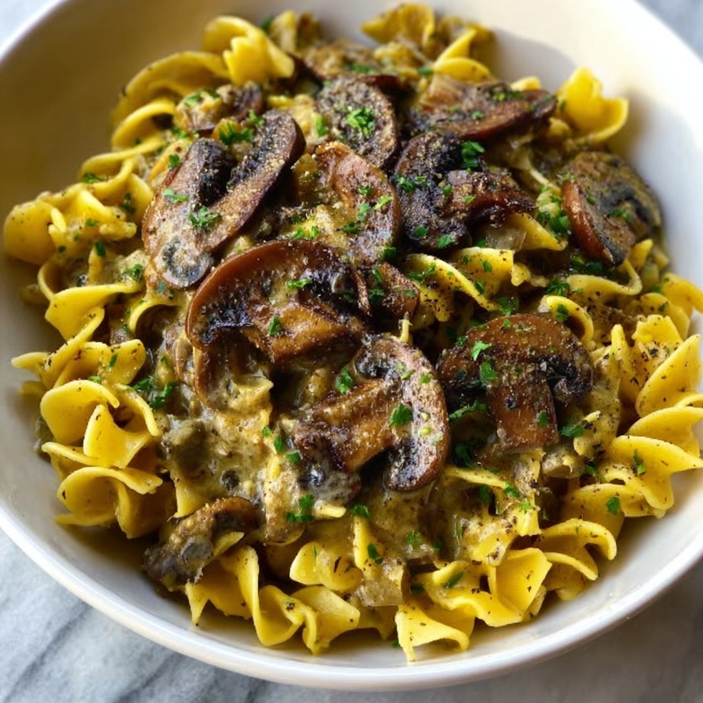 One Pot Beef Stroganoff: 7 Comforting Steps to Deliciousness Recipe - Recipe Image