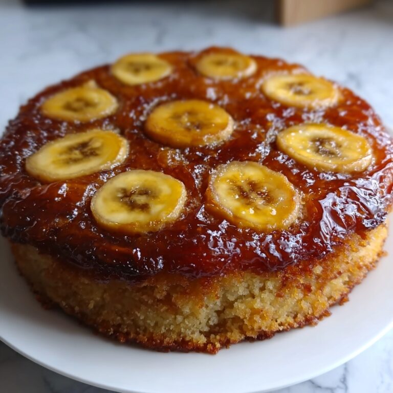 Banana Upside Down Cake: 7 Irresistible Comforting Bites Recipe