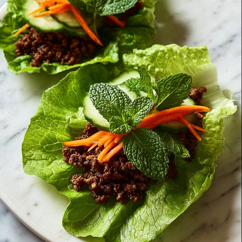Vietnamese Beef Lettuce Wraps That Will Ignite Your Taste Buds Recipe - Recipe Image