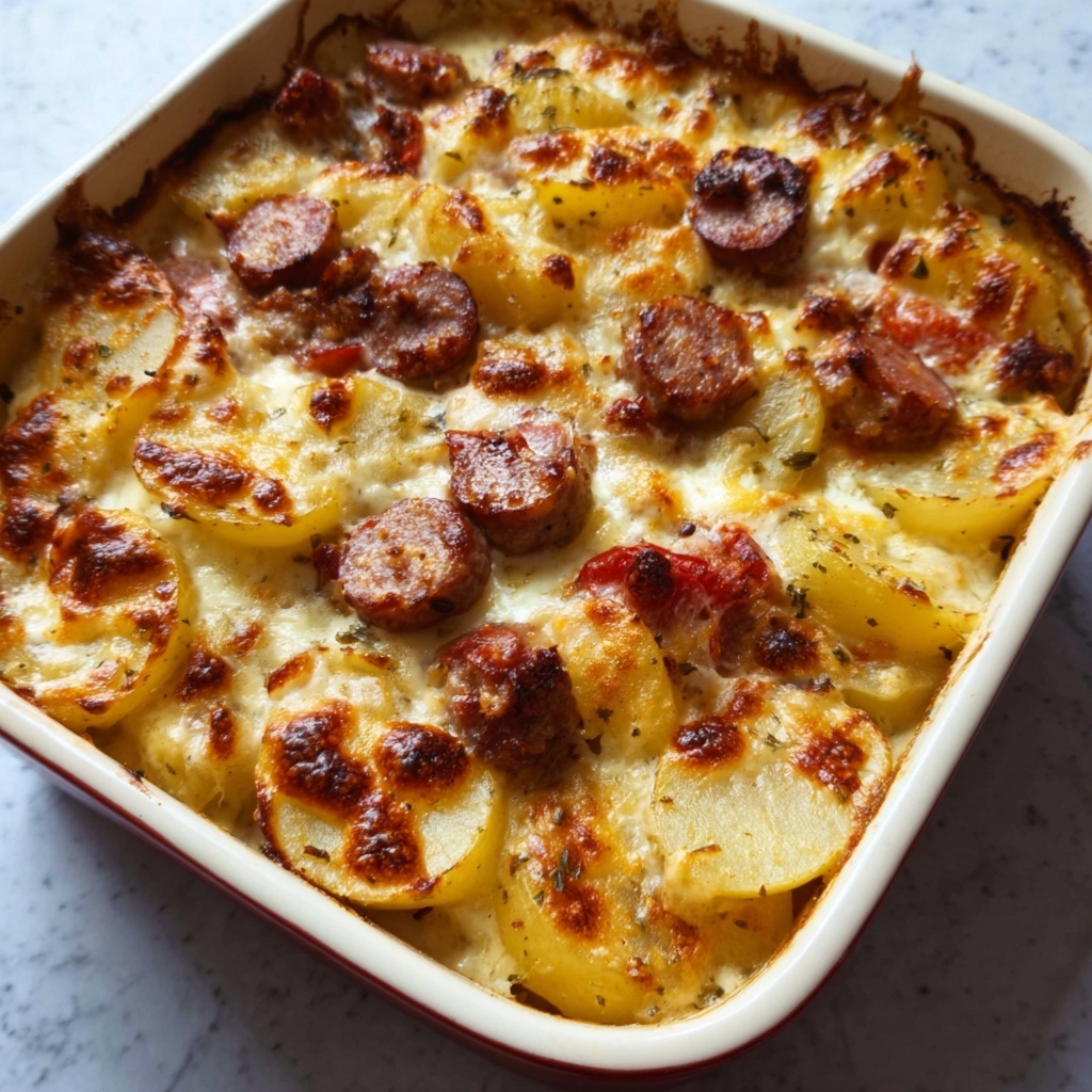 Smoked Sausage and Potato Bake: 5 Comforting Secrets Revealed Recipe - Recipe Image