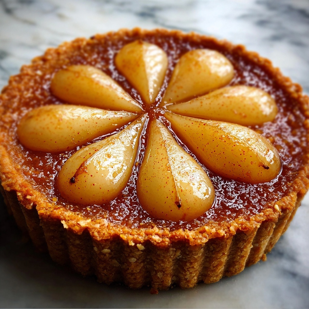 Pear and Brown Sugar Tart Recipe - Recipe Image
