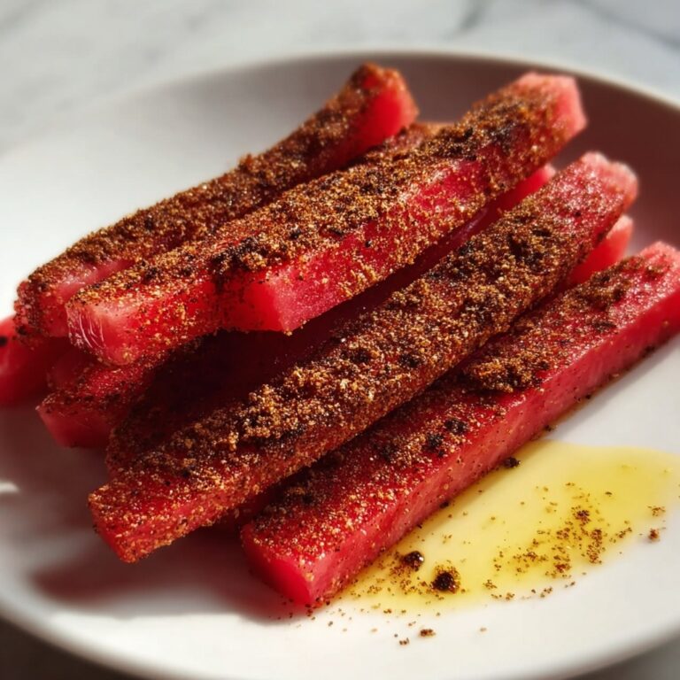 Spicy Watermelon Fries Recipe