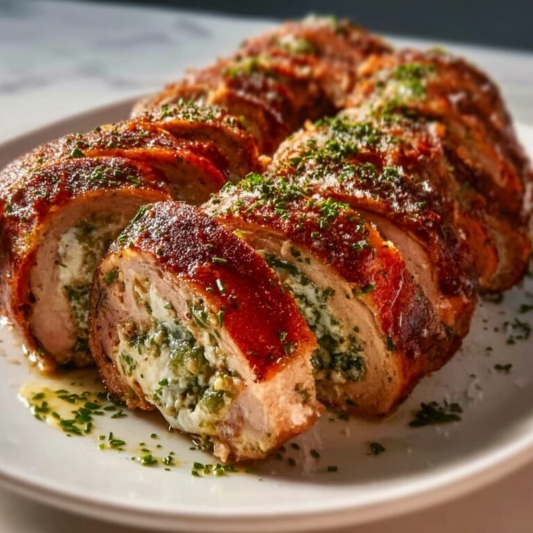 Crab and Shrimp Stuffed Salmon Recipe