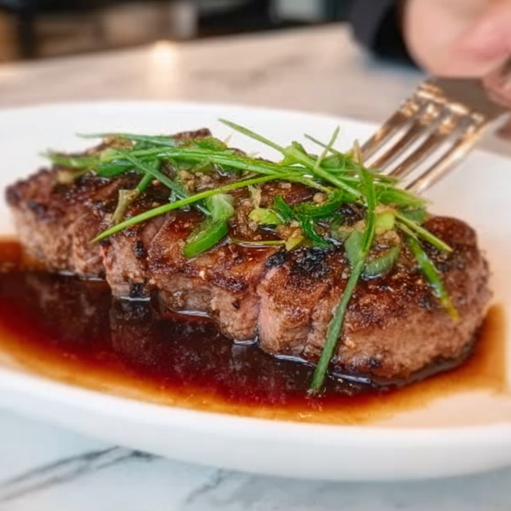 Shanghai Angus Steak Recipe - Recipe Image