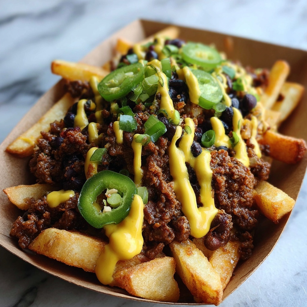 Loaded Nacho Fries Recipe - Recipe Image