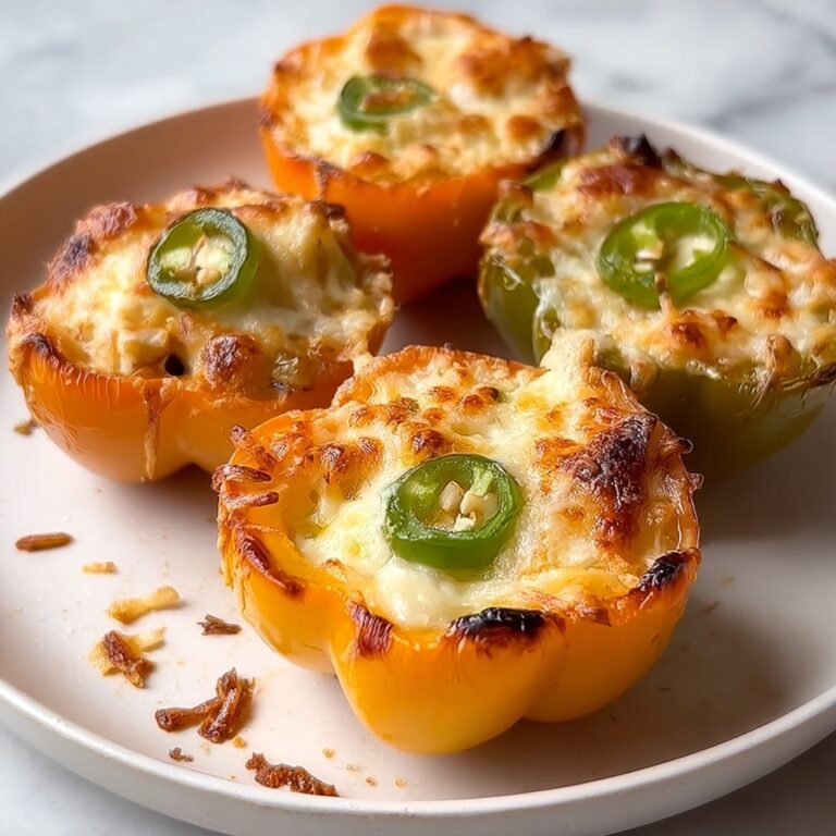 Nacho Cheese Stuffed Mini Peppers Recipe
