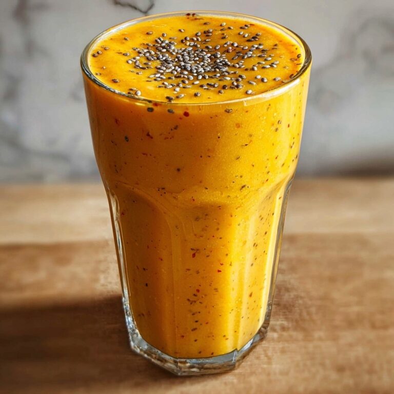 Delightful Golden Milk Smoothie: A Comforting 5-Minute Treat Recipe