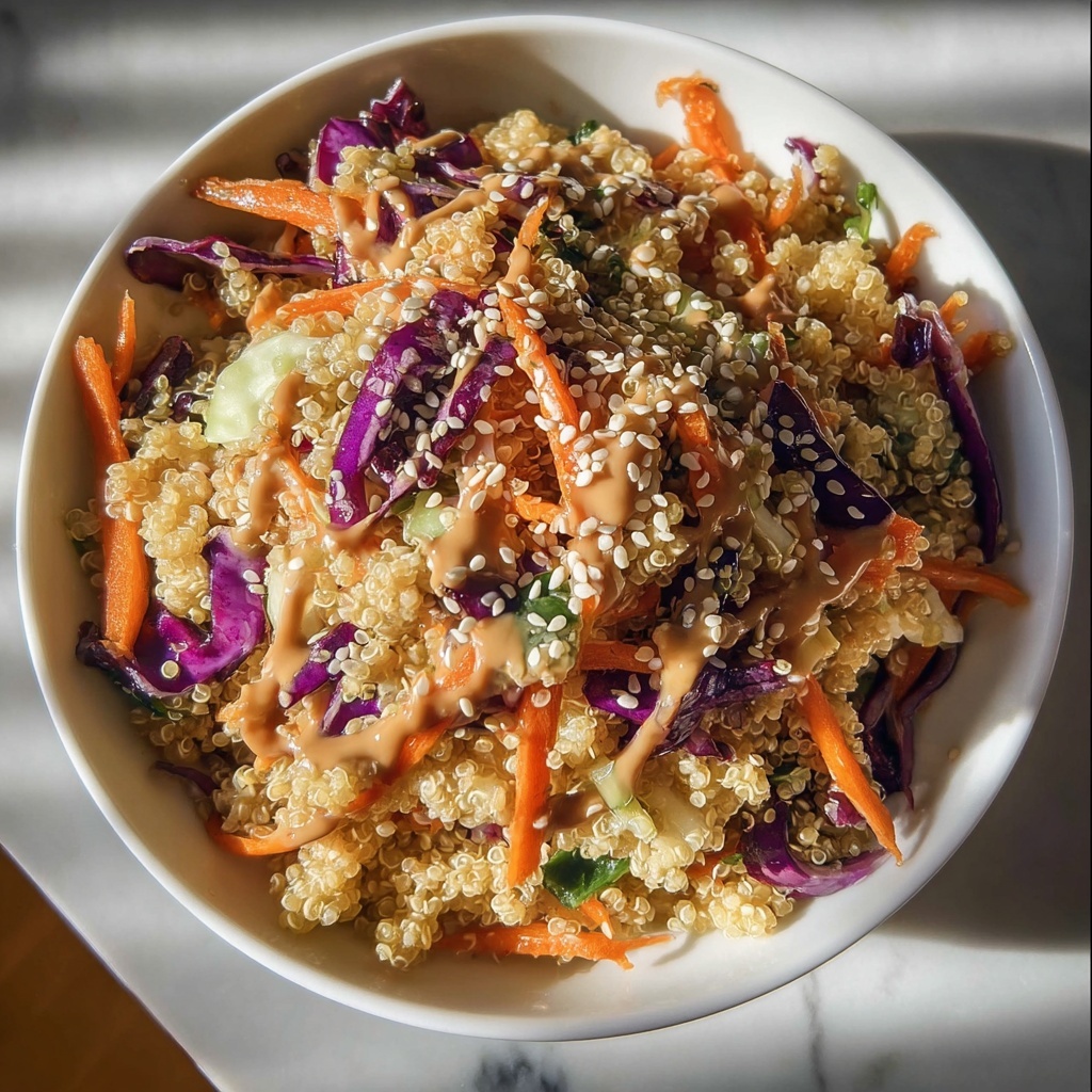 Easy Sesame Quinoa Slaw: 30 Minutes to Pure Comfort Recipe - Recipe Image