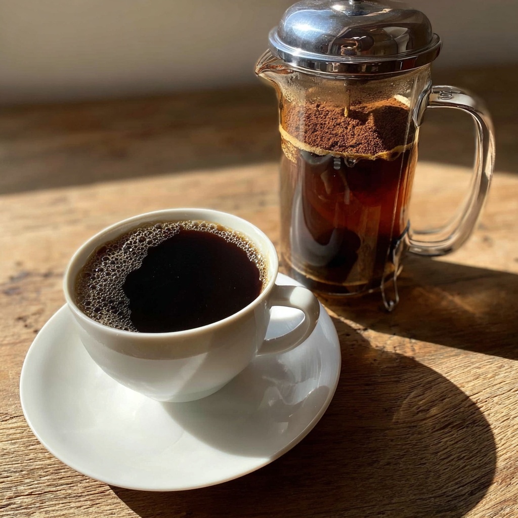 Delightful French Press Coffee: 5 Steps to Comforting Brews Recipe - Recipe Image