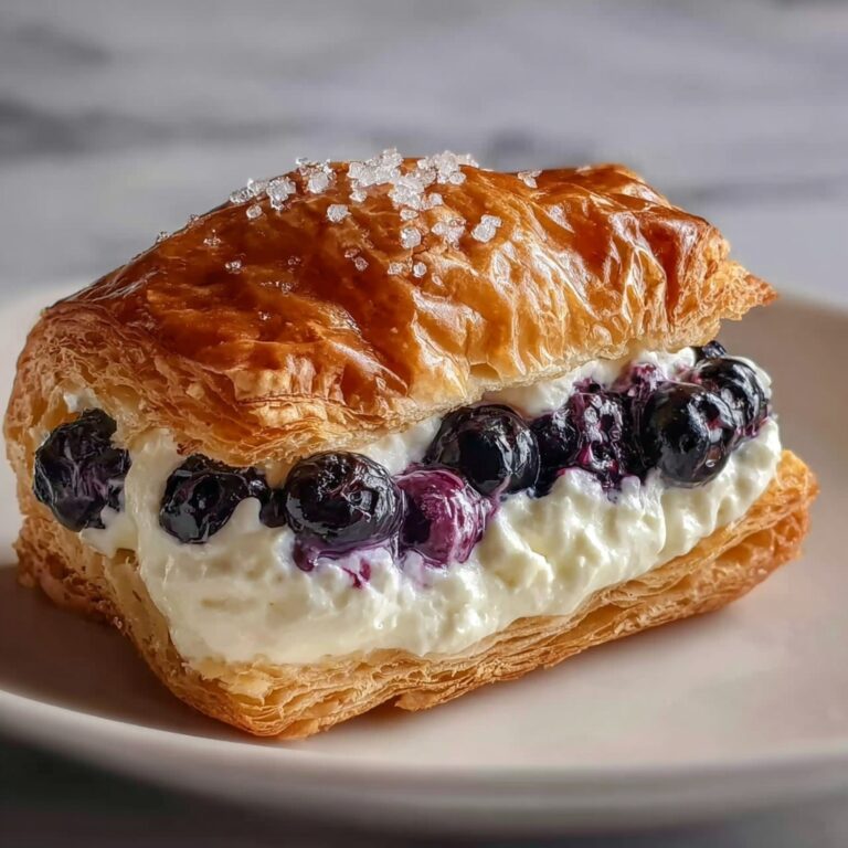 Heavenly Blueberry Cream Cheese Danish Recipe