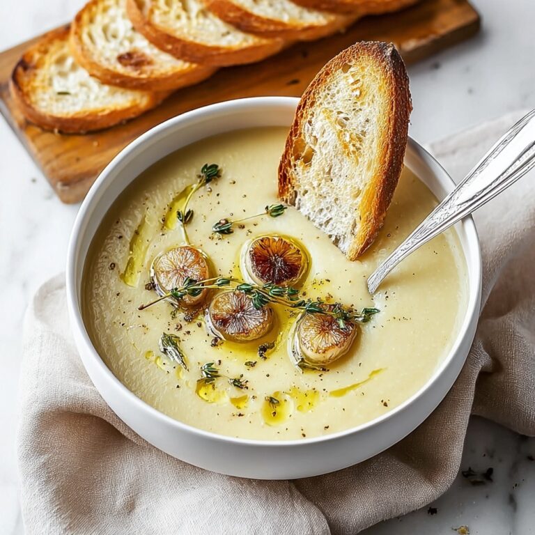 Creamy French Garlic Soup That Warms Your Soul Recipe