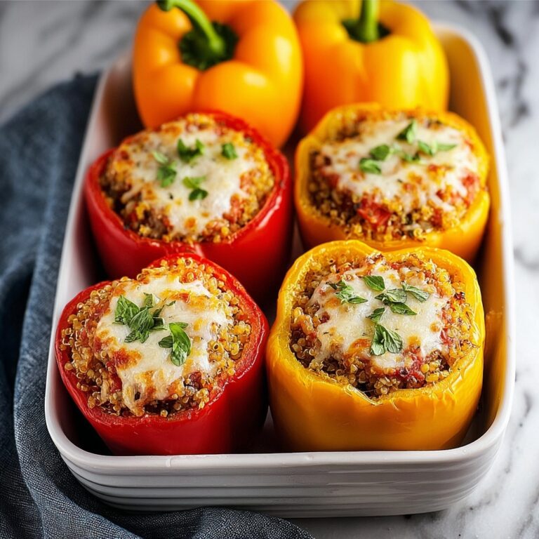Stuffed Bell Peppers: Easy, Customizable & Full of Flavor Recipe