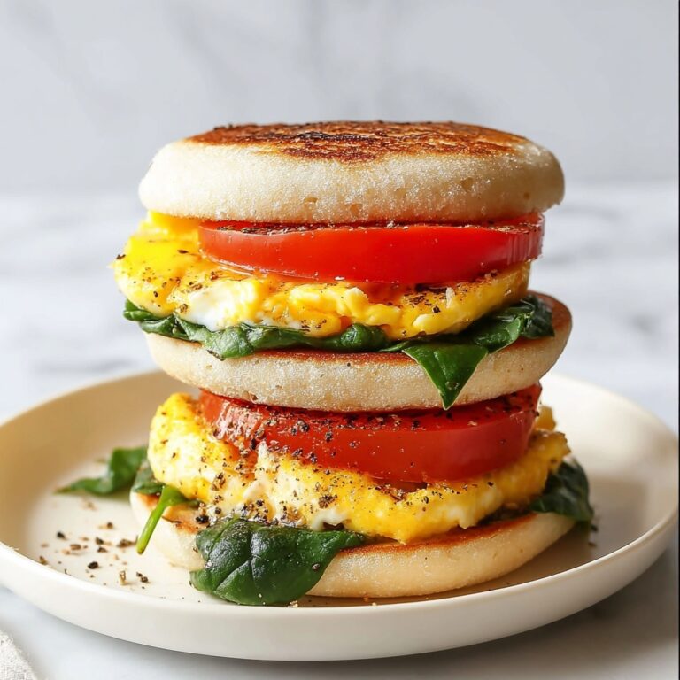 Savory Healthy Breakfast Sandwich for Easy Morning Fuel Recipe
