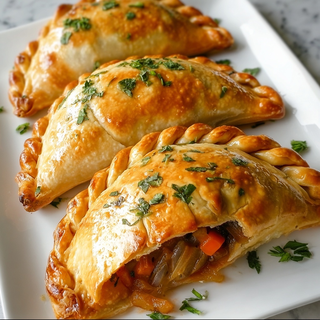 Baked Chicken Empanadas Recipe - Recipe Image