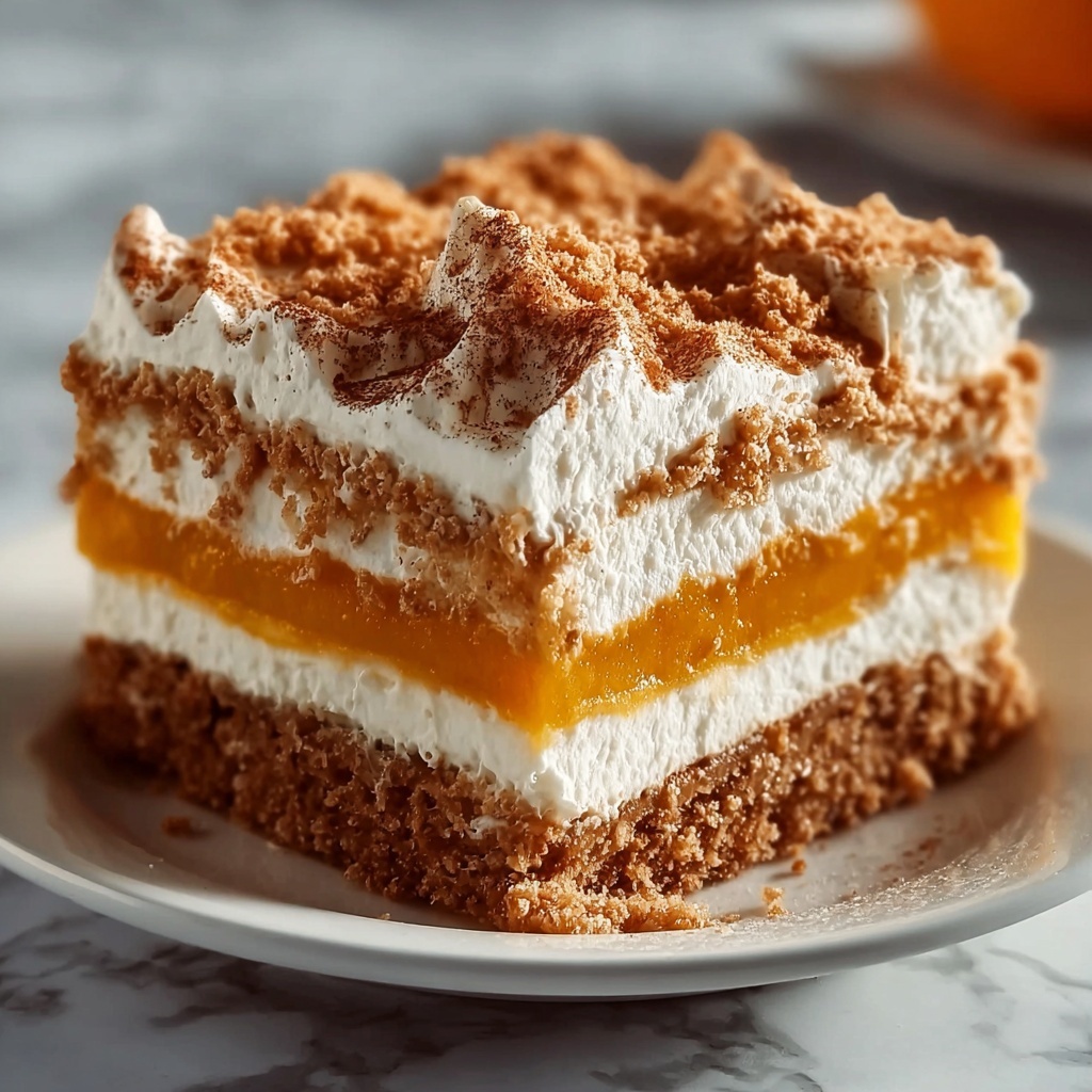 Irresistibly Easy Pumpkin Dump Cake for Fall Gatherings Recipe - Recipe Image