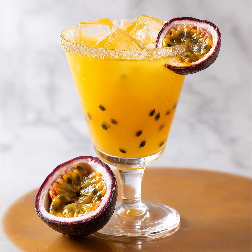 Passion Fruit Margarita Recipe - Recipe Image