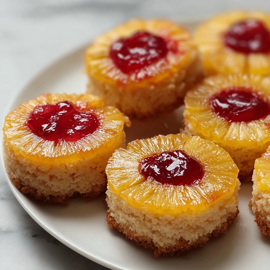 Pineapple Upside-Down Cookies Recipe - Recipe Image