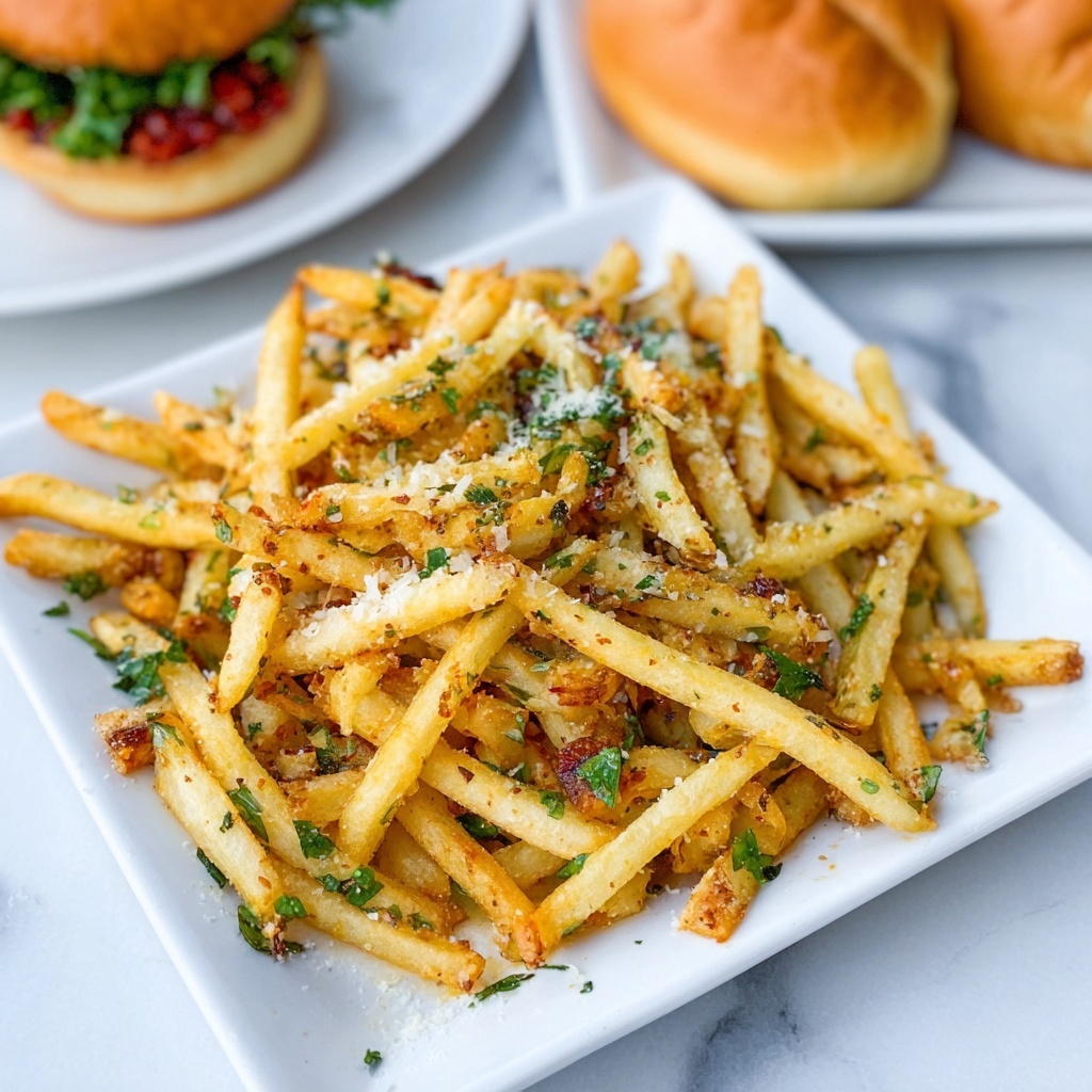 Garlic Parmesan French Fries Recipe - Recipe Image