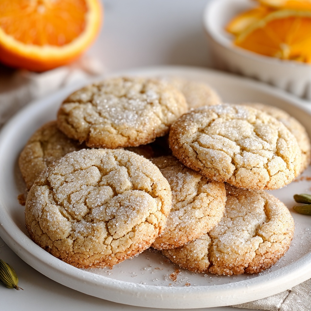 Orange Cardamom Cookies Recipe - Recipe Image