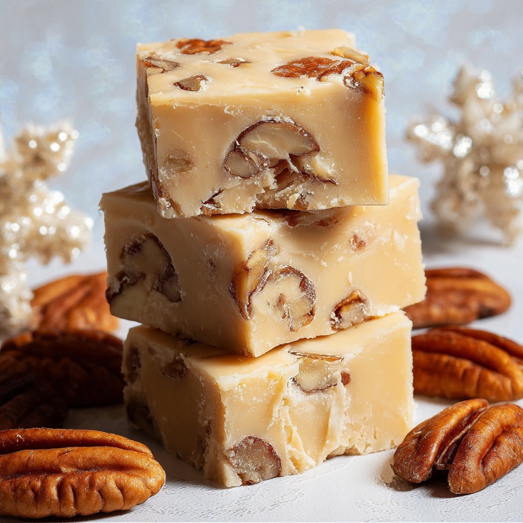 Butter Pecan Fudge Recipe - Recipe Image