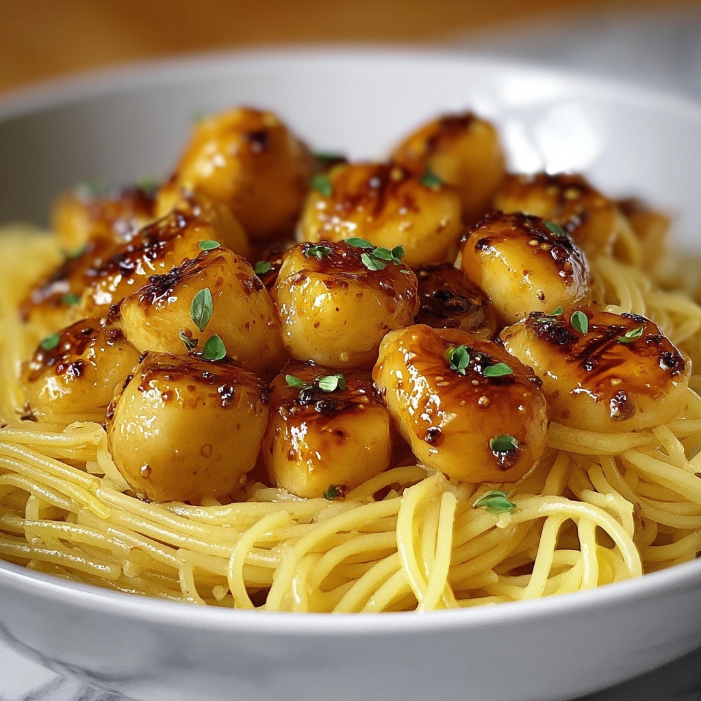Creamy Garlic Butter Chicken Pasta Recipe - Recipe Image