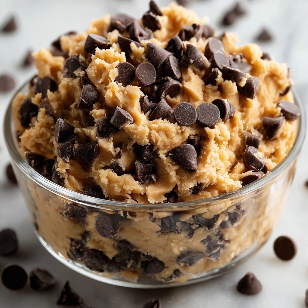 Edible Brownie Batter Cookie Dough Recipe - Recipe Image