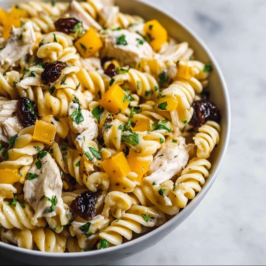 BBQ Chicken Pasta Salad: Quick, Protein-Packed Delight Recipe - Recipe Image