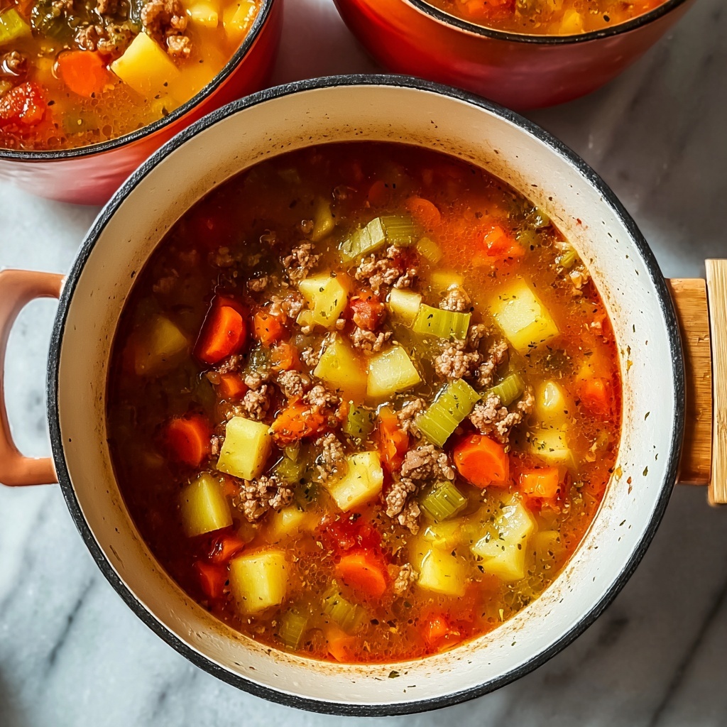 Vegetable Beef Soup Recipe - Recipe Image