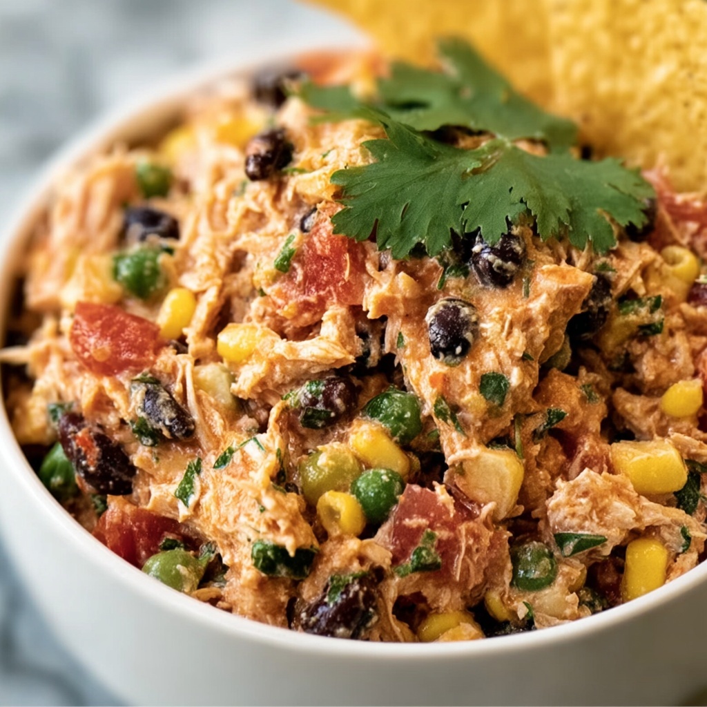 Southwestern Chicken Salad with Greek Yogurt Twist Recipe - Recipe Image