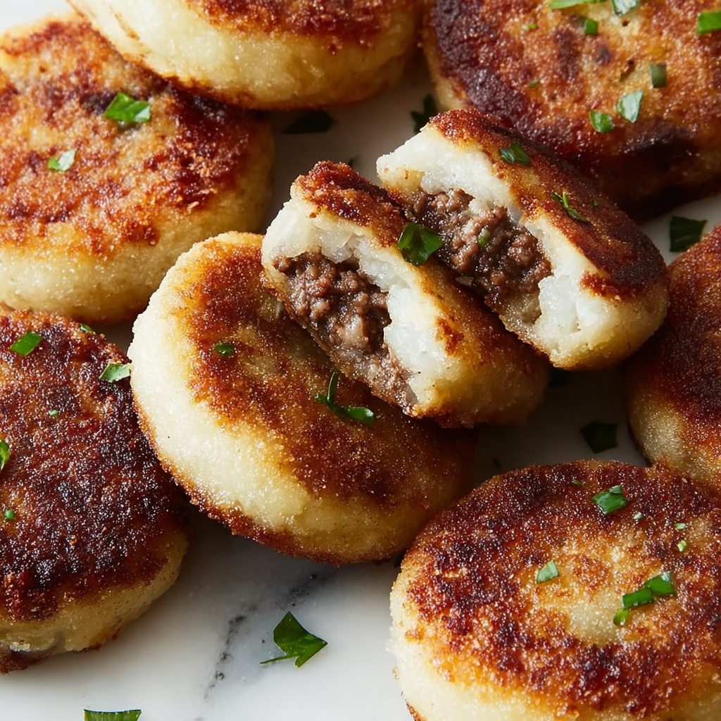 Stuffed Potato Cakes Recipe - Recipe Image