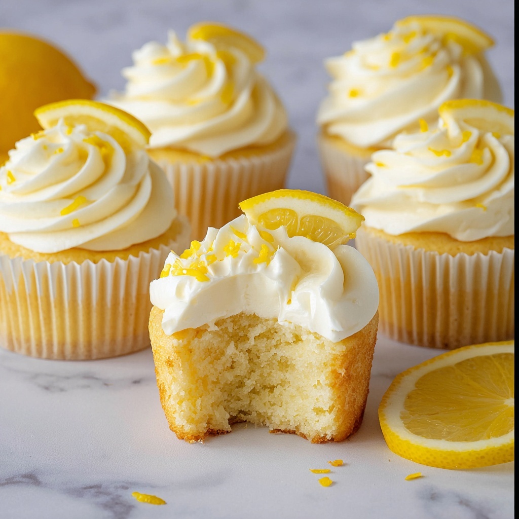 Lemon Cupcakes Recipe - Recipe Image