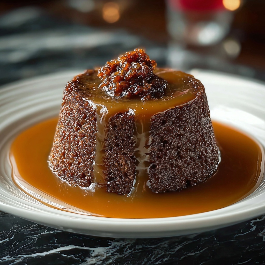 Sticky Toffee Pudding with Toffee Sauce Recipe - Recipe Image
